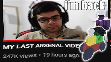 MY FIRST ARSENAL VIDEO.. its been a year