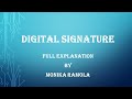 DIGITAL SIGNATURE