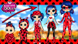 Miraculous Ladybug: Marinette Growing Up - DIY Paper Dolls & Crafts