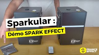 Sparkular - Spark Effect, machine à étincelles froides - France Effect