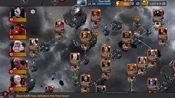 (Mcoc) Variant 8 chp 2.1 Easy path completion itemless ( R4 domino solos all path including boss )