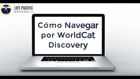 LPU - Cómo navegar por WorldCat Discovery