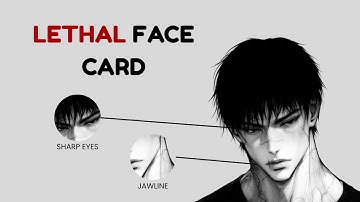 How To Build a LETHAL Face Card (LOOKSMAXXING SECRETS)