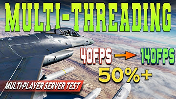 Blown Away! 50% FPS Boost With Multi-Threading In Multi-Player Servers | DCS World