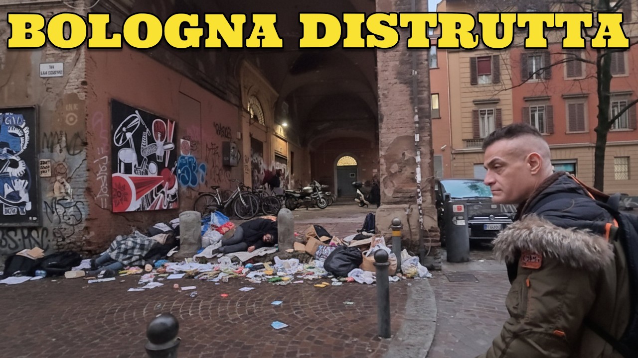 Bologna vite distrutte e degrado nel buio dei vicoli si rischia la vita