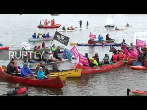 Germany: Thousands protest G20 summit in peaceful march in Hamburg