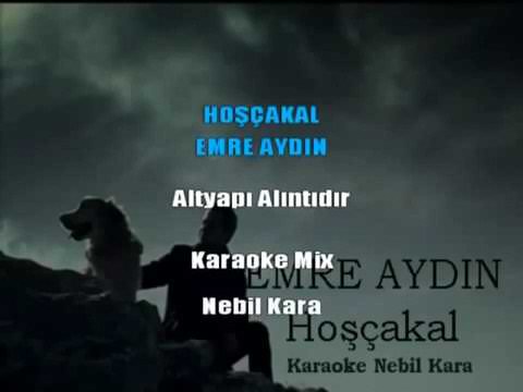 Emre aydın (hoşcakal)karaoke