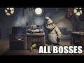 Little Nightmares All Bosses With Cutscenes HD 1080p60 PC 