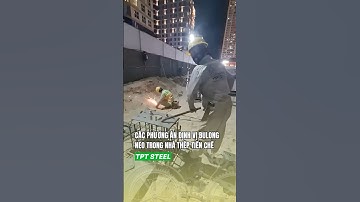 Các phương án định vị bulong neo trong nhà thép tiền chế