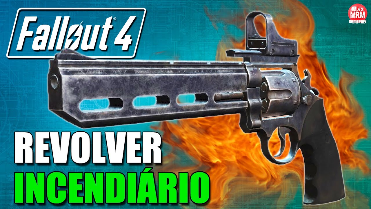 Fallout 4 - REVOLVER INCENDIÁRIO ( O Ganhador ) [ Localização e
