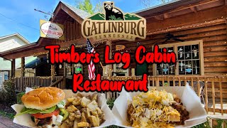 TIMBERS LOG CABIN Restaurant Gatlinburg Tennessee
