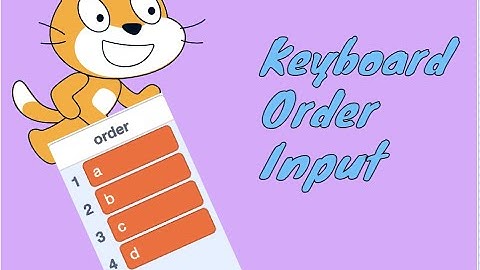 Scratch Tutorial: Keyboard Order Sensing [MAKEY MAKEY - LISTS - SCRATCH - CODING]