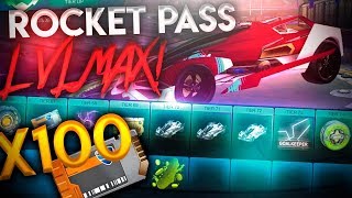 *ROCKET PASS 2 AL MÁXIMO EL PRIMER DÍA* - OBJETOS, INFO, COSAS PINTADAS... ~ ROCKET LEAGUE