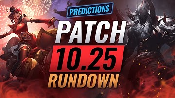 LAST PATCH OF 2020!!! - PATCH 10.25 RUNDOWN & PREDICTIONS - Teamfight Tactics