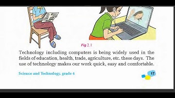 class 4 science unit 2 ICT/grade 4 science chapter 2 ict