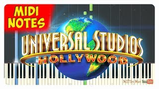 Video thumbnail of "Universal Studios - Intro Piano Cover (Piano Sheets + midi)"