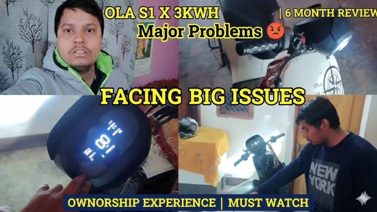  OLA ELECTRIC SCOOTER MAJOR PROBLEMS 😡 | Ola Electric Scooter Review | OLA S1 3 KWH | Ola Review 