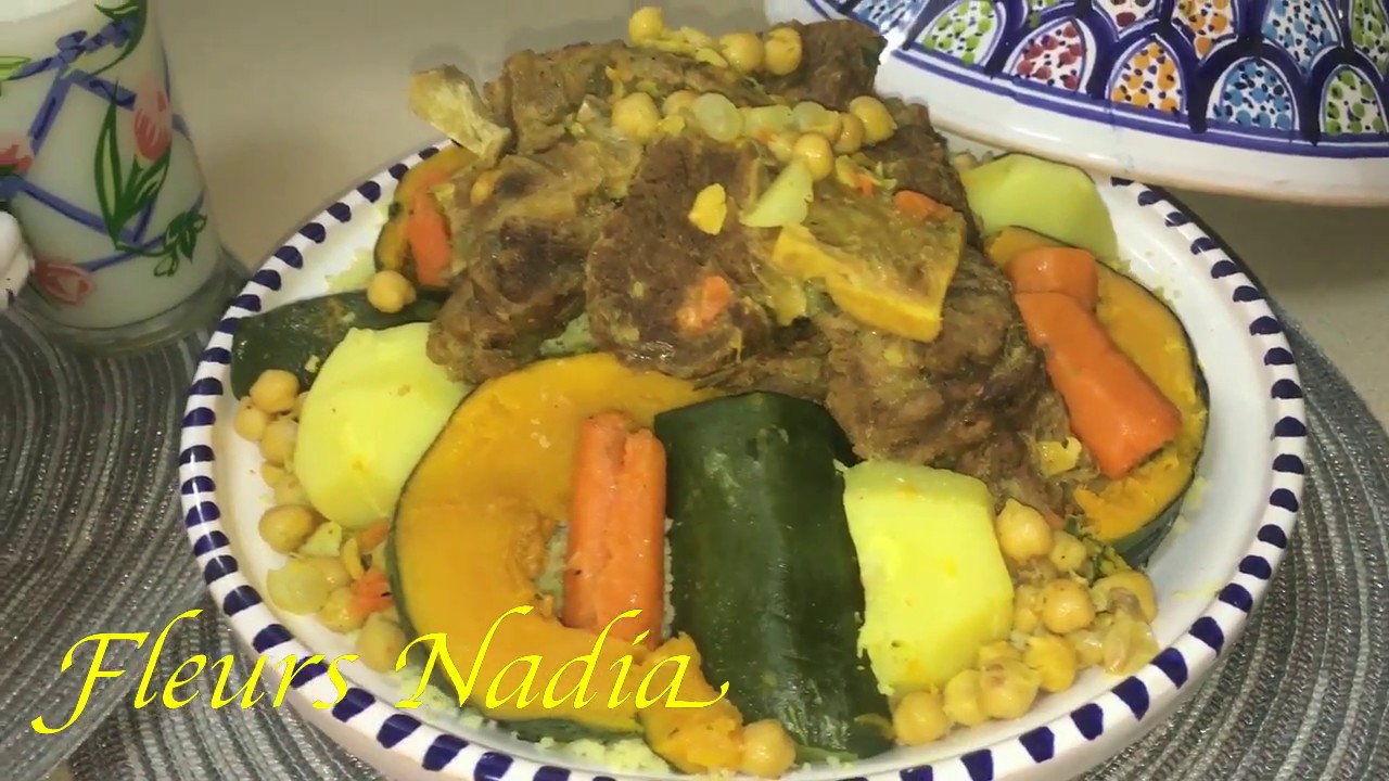 الكسكس الجزائري التلمسانى Couscous Algerien YouTube