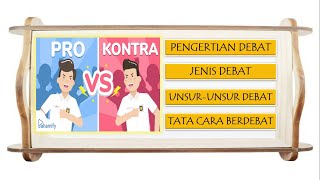 Materi Debat Kelas X Bagian 1 : Pengertian Debat, Jenis Debat, Unsur Debat dan Tata Cara Debat