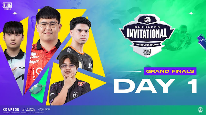 PUBG MOBILE RUTHLESS INVITATIONAL SHOWDOWN S11 |GRAND FINALS DAY 1| FT. #BTR #HORAA #VPE #A7 #4T #DX