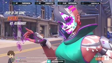 Sombra POTG glitch intro Overwatch 2