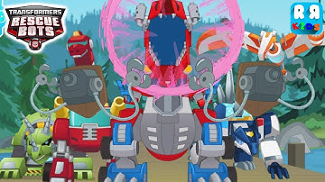 Transformers Rescue Bots: Dino Island  - Optimus Prime and All Dinobots