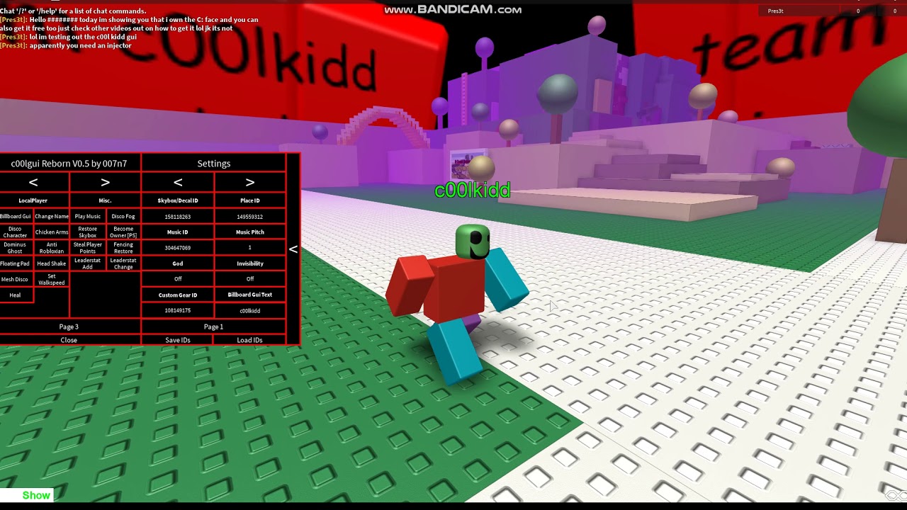 Proof That The C00lkidd Gui And The C Face Still Exist Synapse X Executer 2019 Youtube - c00lkidd gui roblox