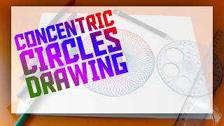 Engineering Drawing : Concentric Circle