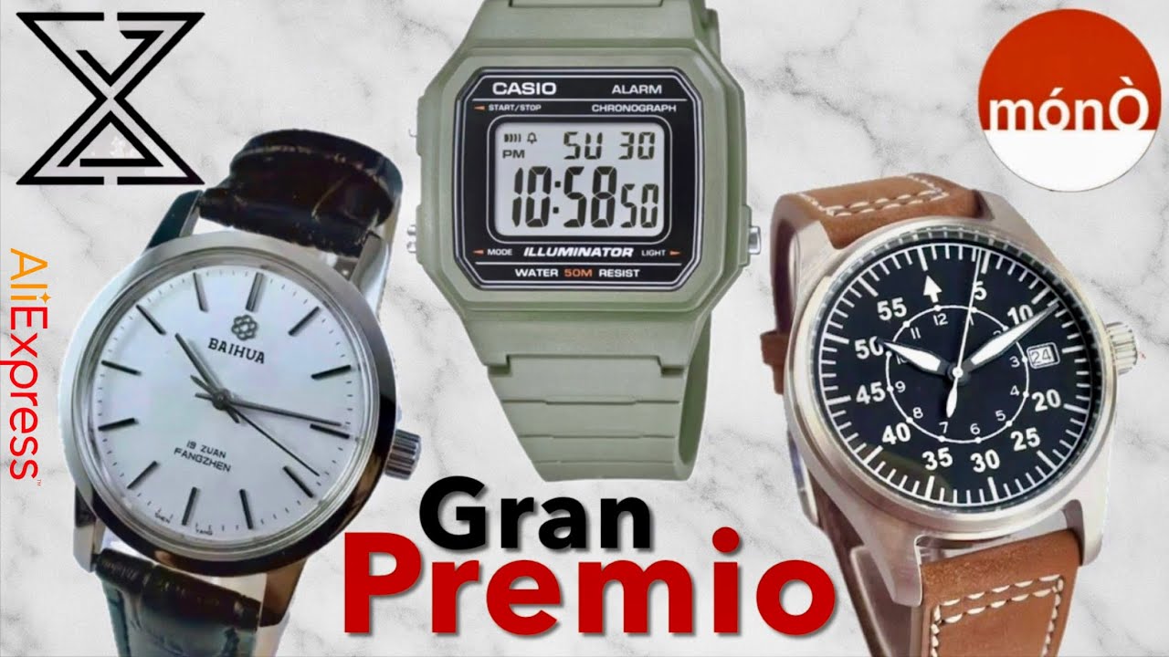⌚️ ¿La colección perfecta? Los únicos 3 relojes que necesitas. ¡Todo un premio!