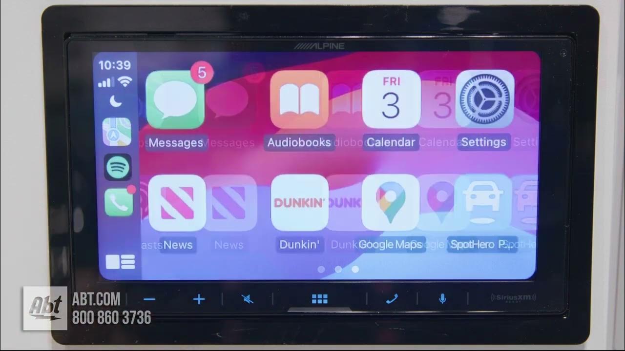 Alpine ILXW670 Double Din Head Unit YouTube