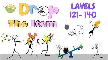 Drop the Item (WEEGOON) - All Levels 121-140 - Android Gameplay Walkthrough - Stickman Puzzle Game