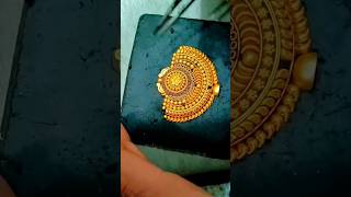 Making a gold mangalsutra pendant designs process ?jewellery goldmeking makingjewellery shorts