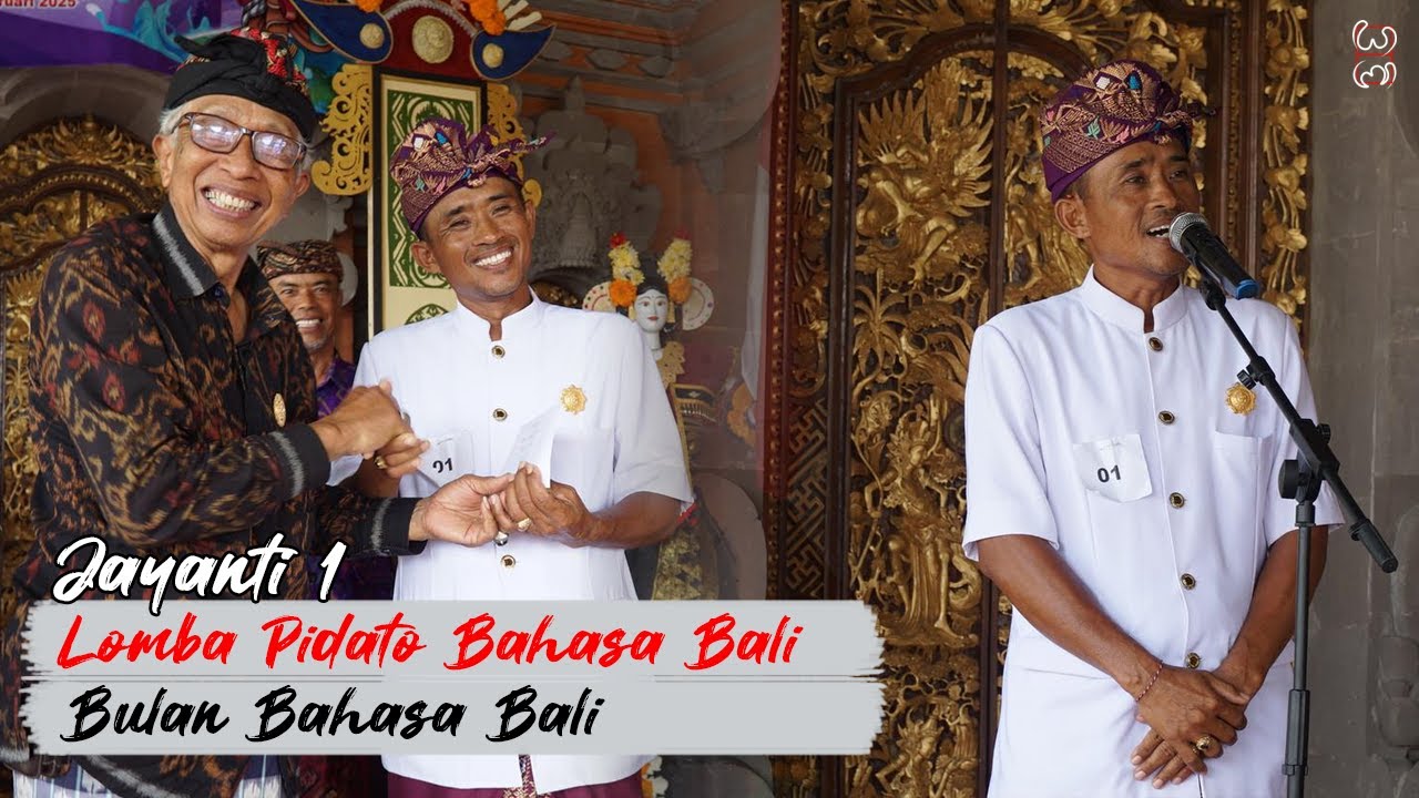 Jayanti 1‼️Pidato Bahasa Bali 