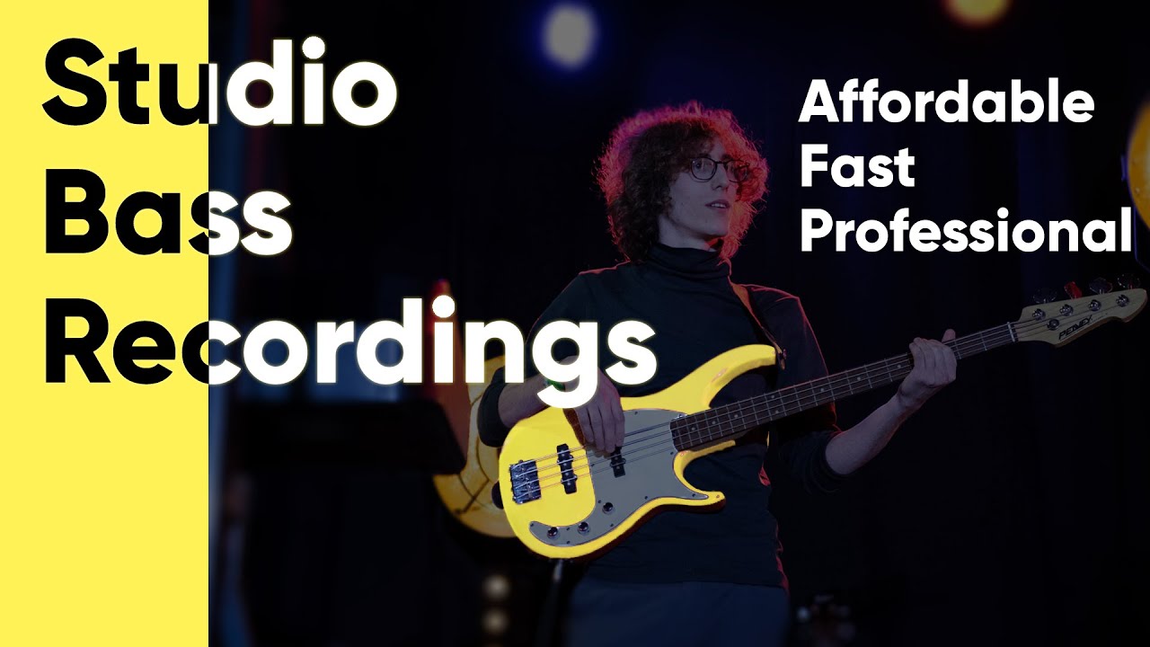 be your session bassist and record bass lines for your songs
