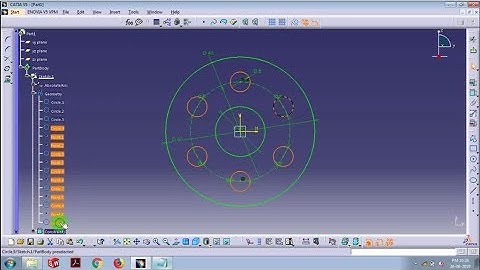 CATIA Dimensions manipulation, Green on iso-constrained, Selcting Multiple features from tree