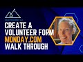 Non-Profits: Create a Volunteer Form in monday.com | Step-by-Step Project Management Tutorial