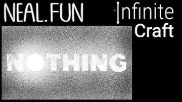 How to Make Nothing in Infinite Craft (Quick and Easy Steps 2024)