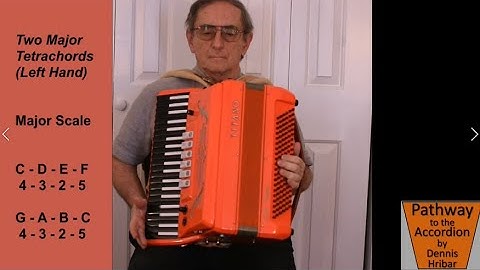 4 Pathway to Accordion Bass Major Scales