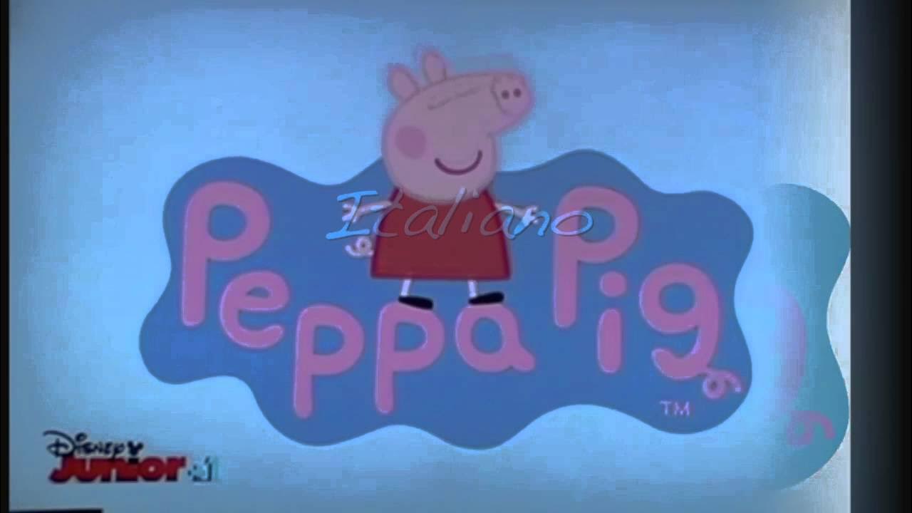 Peppa Pig Intro Multilanguage with subtitles (English, French, Spanish