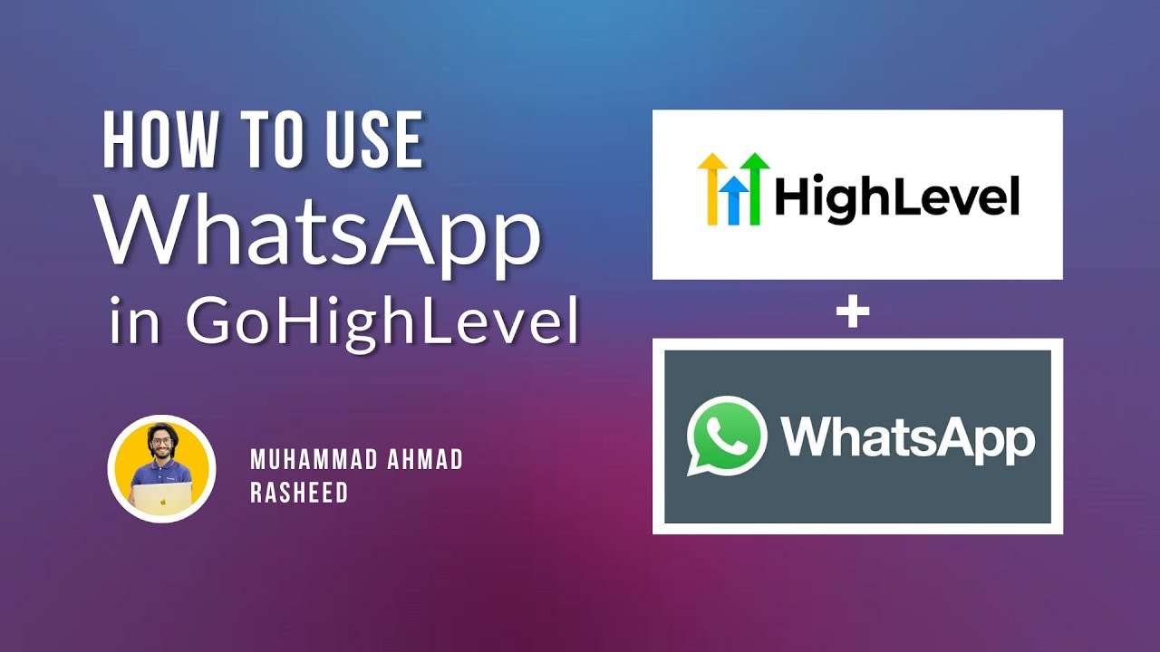 How To Create WhatsApp Automation in GoHighLevel - YouTube