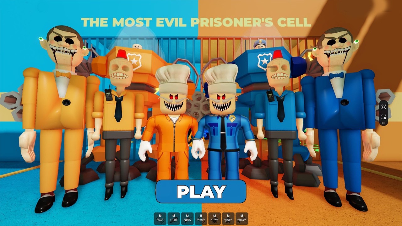 PRISONER VS POLICE PRISON RUN! Obby roblox! Gameplay Walkthrough - YouTube