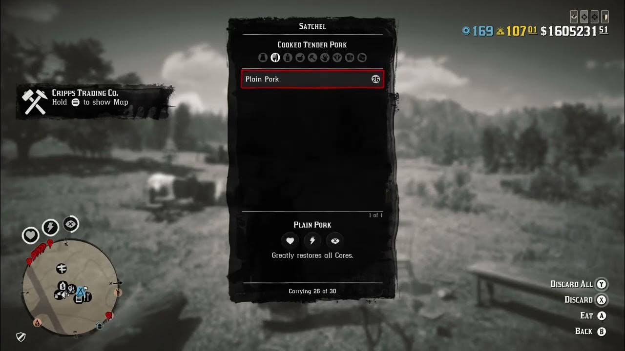 NEVER BUY GOODS FOR HEALTH. JUST COOK YOUR KILLS AND STOCK UP. RDR2