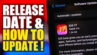iOS 17 Public RELEASE Date & How To Update !