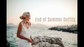 END OF SUMMER HOLIDAY OUTFITS // What I Wore in Kefalonia // Fashion Mumblr