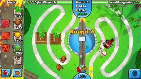 Easy win in moab pit - Bloons TD Battles