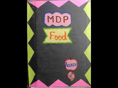 Mdp| Multi Disciplinary Project Class 6 | Topic Food | Ideas To Make Multi-Disciplinary Project Kvs