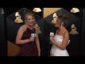 ANNIE RAY (2024 MUSIC EDUCATOR AWARD) & SZA One-On-One Interview | 2024 GRAMMYs