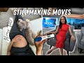 Vlog  balancing work while pregnant tv segment nervous to be a mom