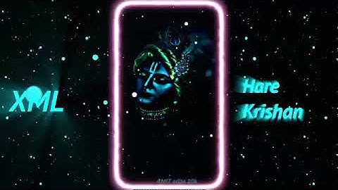 Hare krishan_ xml video //AMITedite 20k Channel video //#xml #youtube #xmlstatus #xmlalightmotion