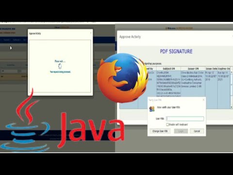 Java and Firefox for digital signature EPFO unified portal DSC | KYC approval in Tamil